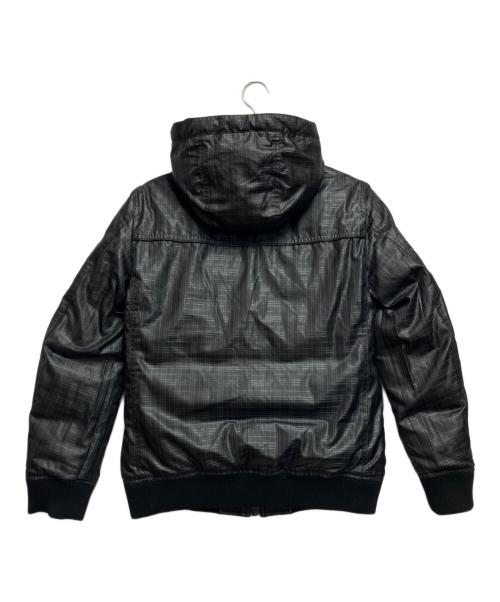 BURBERRY BLACK LABEL（バーバリーブラックレーベル）BURBERRY BLACK LABEL (バーバリーブラックレーベル) リバーシブルダウンジャケット ブラック サイズ:Ｍの古着・服飾アイテム