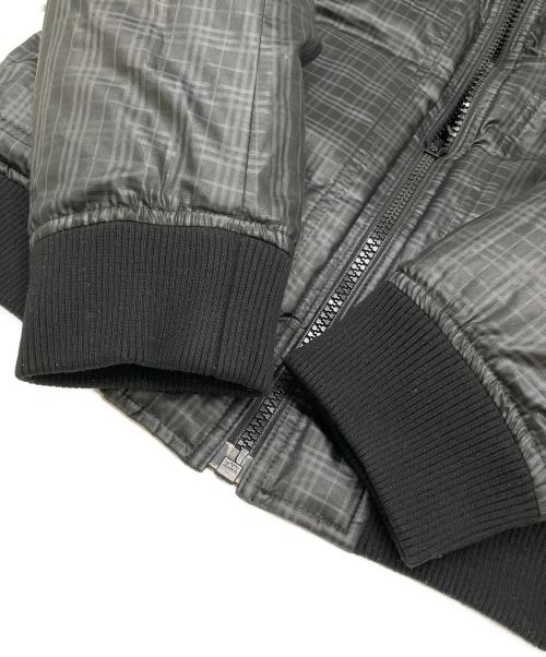 BURBERRY BLACK LABEL（バーバリーブラックレーベル）BURBERRY BLACK LABEL (バーバリーブラックレーベル) リバーシブルダウンジャケット ブラック サイズ:Ｍの古着・服飾アイテム