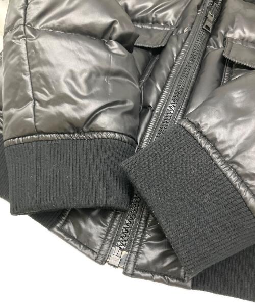 BURBERRY BLACK LABEL（バーバリーブラックレーベル）BURBERRY BLACK LABEL (バーバリーブラックレーベル) リバーシブルダウンジャケット ブラック サイズ:Ｍの古着・服飾アイテム