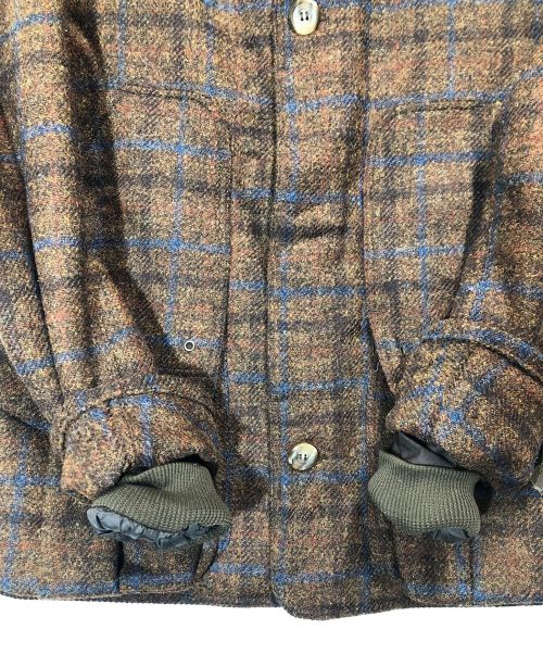 FILSON GARMENT（フィルソン ガーメント）FILSON GARMENT (フィルソン ガーメント) Harris Tweed (ハリスツイード) ハンティングジャケット ブラウン サイズ:ＳＩＺＥ４２の古着・服飾アイテム