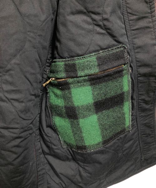 FILSON GARMENT（フィルソン ガーメント）FILSON GARMENT (フィルソン ガーメント) ウールハンティングジャケット グリーン×ブラック サイズ:ＳＩＺＥ４２の古着・服飾アイテム