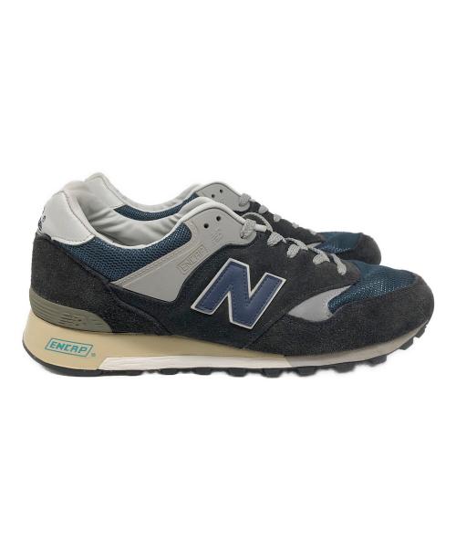 NEW BALANCE（ニューバランス）NEW BALANCE (ニューバランス) M577 ANN ブラック×グリーン サイズ:US 9 1/2の古着・服飾アイテム