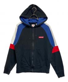 LEVI'S（リーバイス）の古着「ジップパーカー」｜ブラック×ブルー