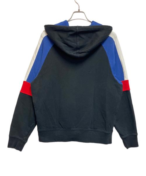 LEVI'S（リーバイス）LEVI'S (リーバイス) ジップパーカー ブラック×ブルー サイズ:SIZE Sの古着・服飾アイテム