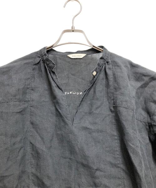 holiday（ホリデー）holiday (ホリデー) ラミースリットドレス ブラック サイズ:SIZE Freeの古着・服飾アイテム