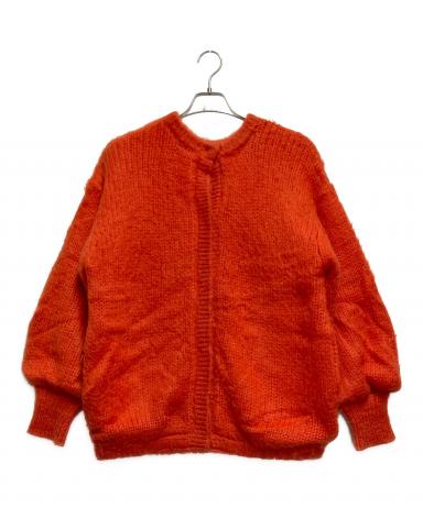 中古・古着通販】Ameri (アメリ) 2WAY MOHAIR SHAGGY KNIT オレンジ