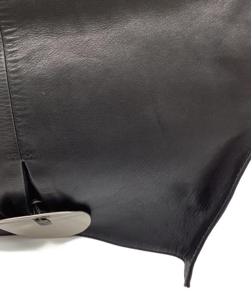 kawa-kawa（カワカワ）kawa-kawa (カワカワ) ショルダーバッグ ブラックの古着・服飾アイテム