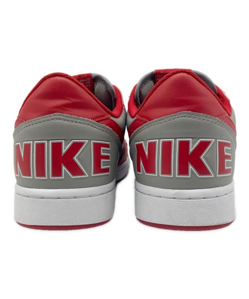 NIKE（ナイキ）NIKE (ナイキ) TERMINATOR LOW（ターミネーター ロー） グレー×レッド サイズ:US 9.5の古着・服飾アイテム