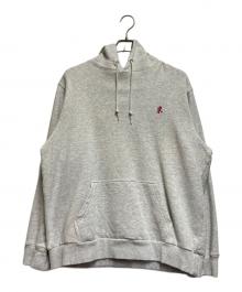 GRAMICCI（グラミチ）の古着「ONE POINT HOODED SWEATSHIRT（ワンポイントフーディスウェットシャツ）」｜グレー