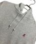 GRAMICCI (グラミチ) ONE POINT HOODED SWEATSHIRT（ワンポイントフーディスウェットシャツ） グレー サイズ:USA M / ASIA L：5000円