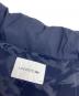 中古・古着 LACOSTE (ラコステ) ダウンタフロコート ネイビー サイズ:36：6000円