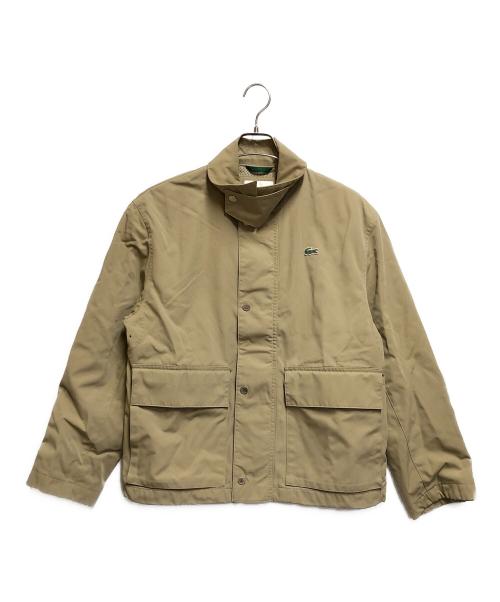 LACOSTE（ラコステ）LACOSTE (ラコステ) 撥水スナップボタンジャケット カーキ サイズ:FR 48の古着・服飾アイテム