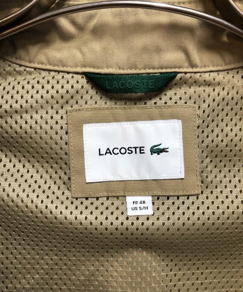 LACOSTE（ラコステ）LACOSTE (ラコステ) 撥水スナップボタンジャケット カーキ サイズ:FR 48の古着・服飾アイテム