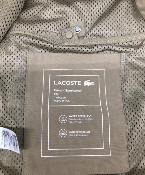 LACOSTE（ラコステ）LACOSTE (ラコステ) 撥水スナップボタンジャケット カーキ サイズ:FR 48の古着・服飾アイテム