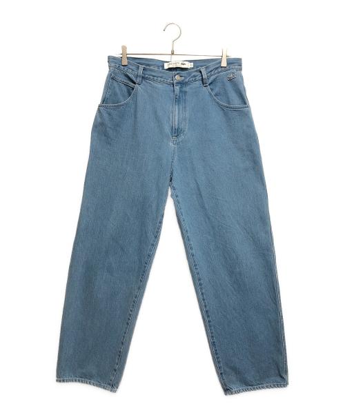 LACOSTE（ラコステ）LACOSTE (ラコステ) ワイドデニムパンツ ブルー サイズ:FR 42/US 33の古着・服飾アイテム