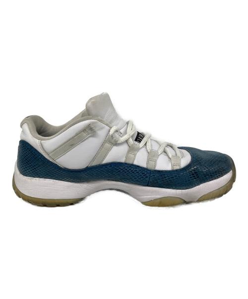 NIKE（ナイキ）NIKE (ナイキ) AIR JORDAN 11 LOW ホワイト×ネイビー サイズ:SIZE 29cmの古着・服飾アイテム