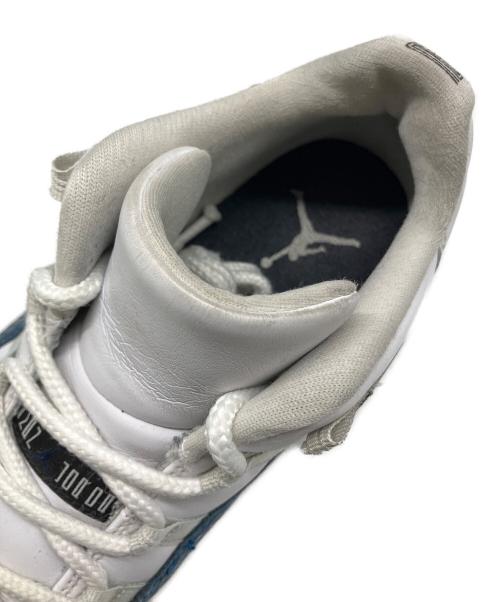 NIKE（ナイキ）NIKE (ナイキ) AIR JORDAN 11 LOW ホワイト×ネイビー サイズ:SIZE 29cmの古着・服飾アイテム
