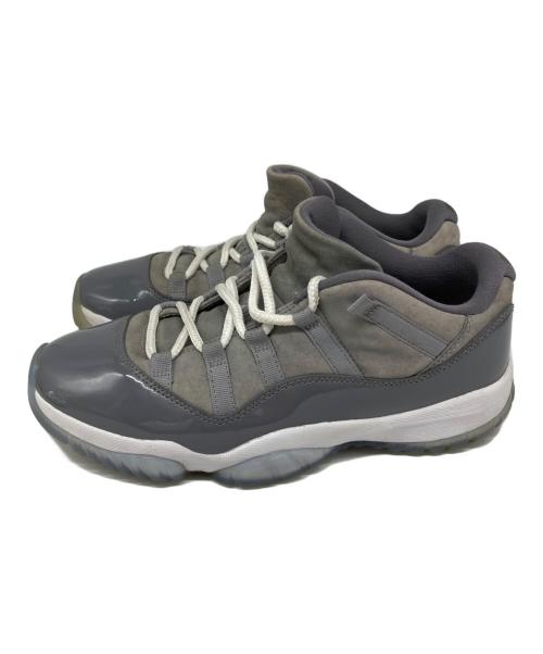 NIKE（ナイキ）NIKE (ナイキ) Air Jordan 11 Low グレー サイズ:27.5の古着・服飾アイテム
