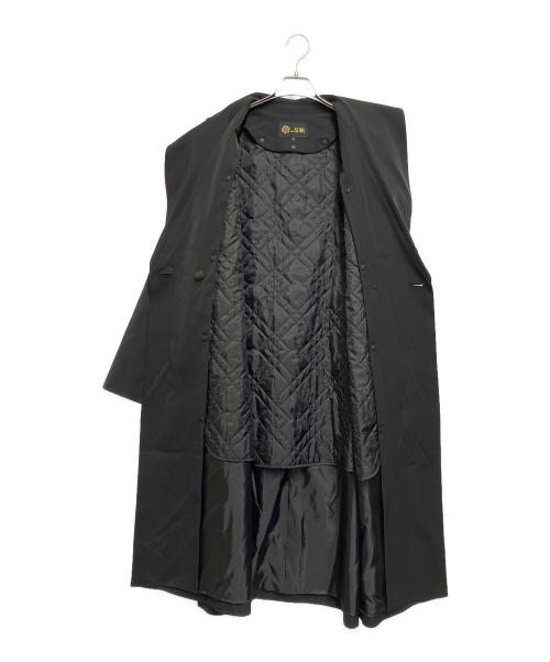 TOKYO SOIR（トウキョウソワール）TOKYO SOIR (トウキョウソワール) ロングコート ブラック サイズ:LLの古着・服飾アイテム