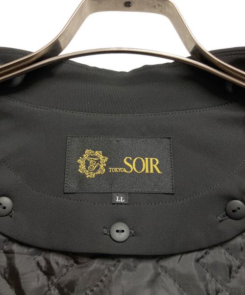 TOKYO SOIR（トウキョウソワール）TOKYO SOIR (トウキョウソワール) ロングコート ブラック サイズ:LLの古着・服飾アイテム