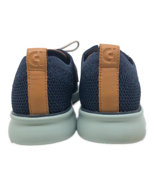 COLE HAAN（コールハーン）COLE HAAN (コールハーン) 2.ゼログランド スティッチライト オックスフォード ネイビー×ブラウン サイズ:8 1/2　Mの古着・服飾アイテム