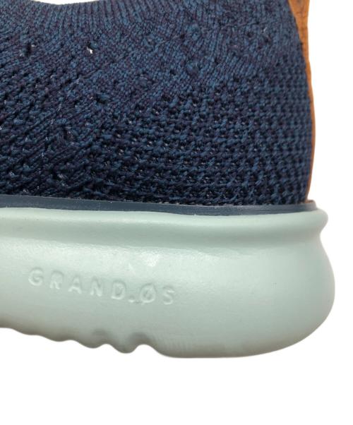 COLE HAAN（コールハーン）COLE HAAN (コールハーン) 2.ゼログランド スティッチライト オックスフォード ネイビー×ブラウン サイズ:8 1/2　Mの古着・服飾アイテム