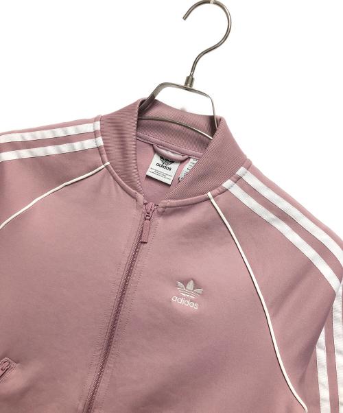 adidas（アディダス）adidas (アディダス) PRIMEBLUE SST トラックジャケット ピンク サイズ:Mの古着・服飾アイテム