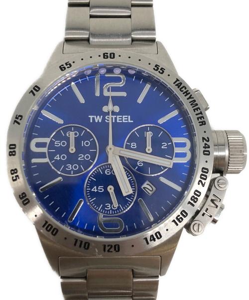 TW STEEL（ティーダブルスティール）TW STEEL (ティーダブルスティール) 腕時計 ブルーの古着・服飾アイテム
