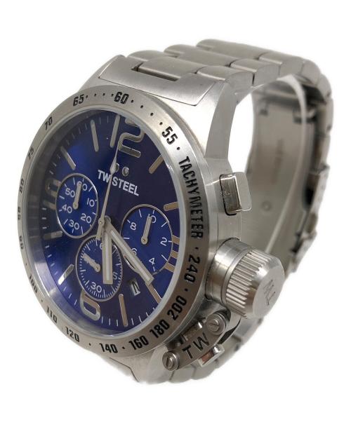 TW STEEL（ティーダブルスティール）TW STEEL (ティーダブルスティール) 腕時計 ブルーの古着・服飾アイテム
