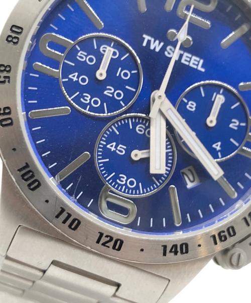 TW STEEL（ティーダブルスティール）TW STEEL (ティーダブルスティール) 腕時計 ブルーの古着・服飾アイテム