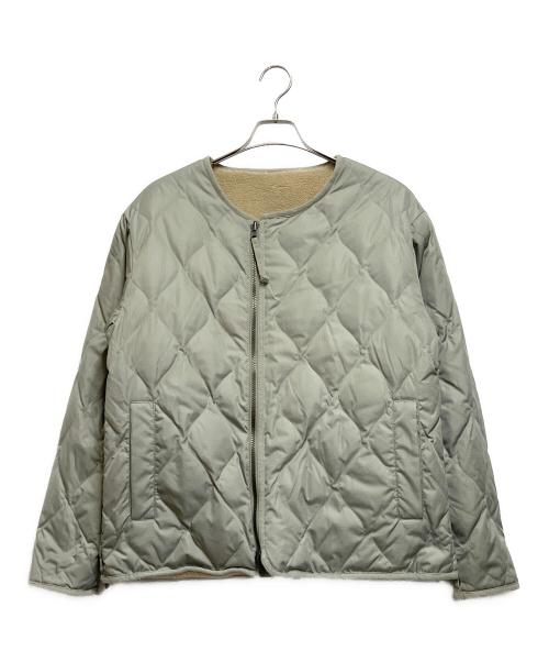 TAION（タイオン）TAION (タイオン) ミリタリーリバーシブルダウンジャケット カーキ サイズ:EU/US S / ASIA Mの古着・服飾アイテム
