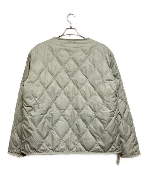 TAION（タイオン）TAION (タイオン) ミリタリーリバーシブルダウンジャケット カーキ サイズ:EU/US S / ASIA Mの古着・服飾アイテム