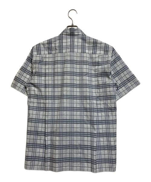 BURBERRY LONDON（バーバリーロンドン）BURBERRY LONDON (バーバリーロンドン) 半袖シャツ ブルー サイズ:Mの古着・服飾アイテム