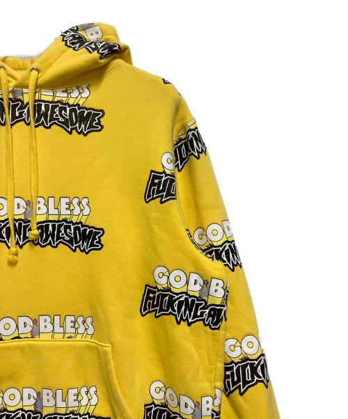 FUCKING AWESOME（ファッキンオーサム）FUCKING AWESOME (ファッキンオーサム) プルオーバーパーカー イエロー サイズ:SIZE Mの古着・服飾アイテム