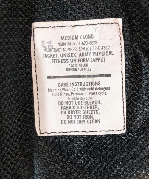 US ARMY（ユーエスアーミー）US ARMY (ユーエスアーミー) ナイロンジャケット ブラック×イエロー サイズ:ＳＩＺＥ　Ｍの古着・服飾アイテム