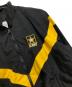 US ARMY (ユーエスアーミー) ナイロンジャケット ブラック×イエロー サイズ:ＳＩＺＥ　Ｍ：5000円
