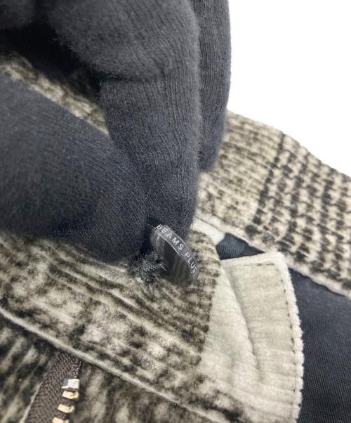 BEAMS+（ビームスプラス）BEAMS+ (ビームスプラス) コーデュロイパッチワークパンツ ブラウン サイズ:Mの古着・服飾アイテム