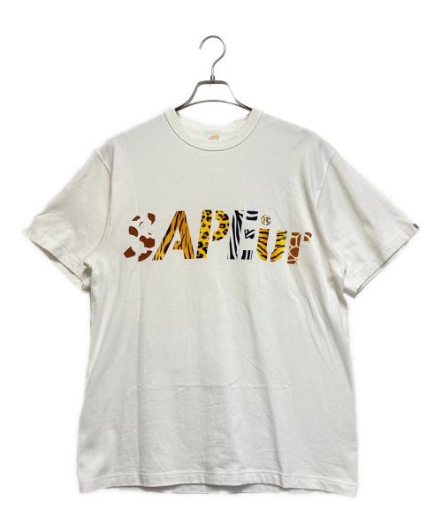 SAPEur（サプール）SAPEur (サプール) 半袖カットソー ホワイト サイズ:Mの古着・服飾アイテム