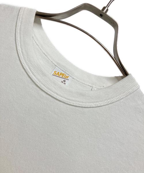 SAPEur（サプール）SAPEur (サプール) 半袖カットソー ホワイト サイズ:Mの古着・服飾アイテム