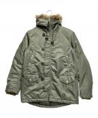 Schottショット）の古着「ミリタリージャケット」｜オリーブ