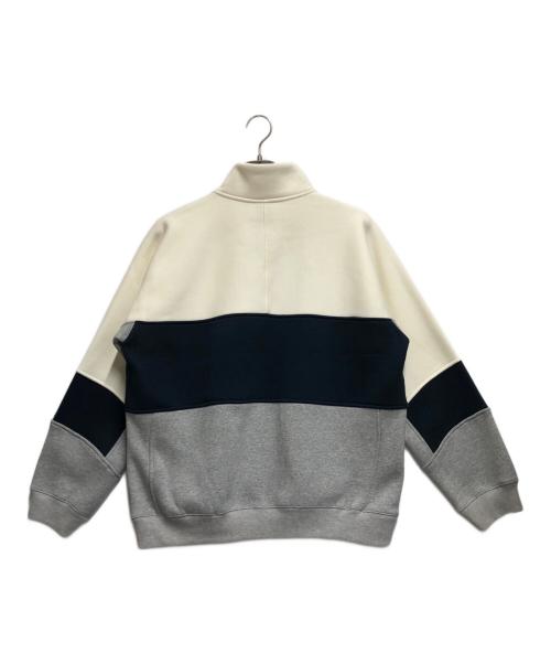 CHUMS（チャムス）CHUMS (チャムス) マイトンパネルハーフジップトップ ホワイト サイズ:Ｍの古着・服飾アイテム