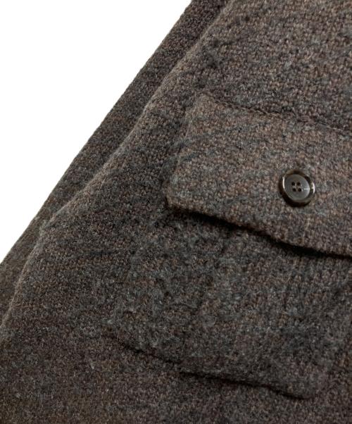 RIM.ARK（リムアーク）RIM.ARK (リムアーク) Knit blouson ブラウン サイズ:FREEの古着・服飾アイテム