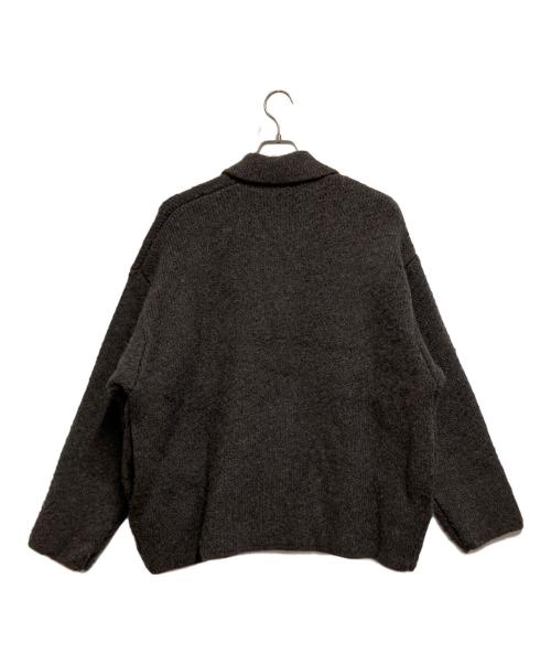 RIM.ARK（リムアーク）RIM.ARK (リムアーク) Knit blouson ブラウン サイズ:FREEの古着・服飾アイテム