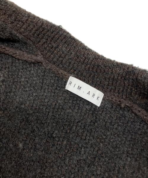 RIM.ARK（リムアーク）RIM.ARK (リムアーク) Knit blouson ブラウン サイズ:FREEの古着・服飾アイテム