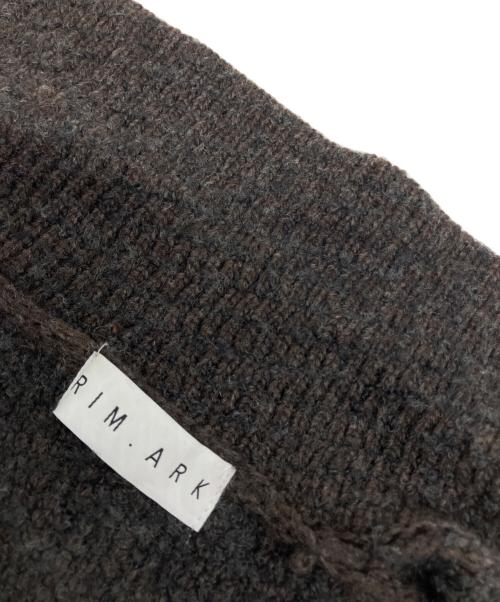 RIM.ARK（リムアーク）RIM.ARK (リムアーク) Knit blouson ブラウン サイズ:FREEの古着・服飾アイテム