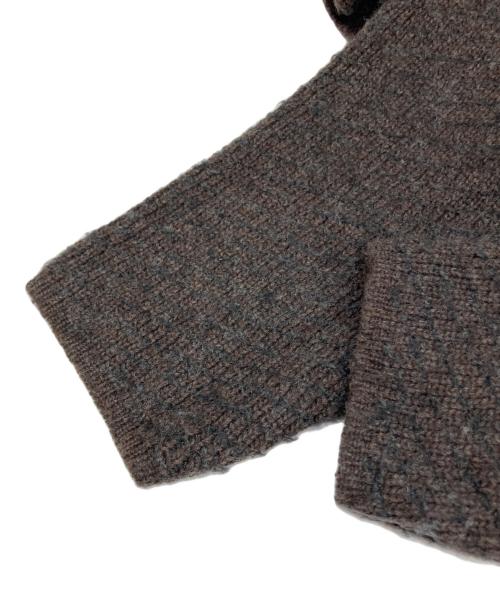 RIM.ARK（リムアーク）RIM.ARK (リムアーク) Knit blouson ブラウン サイズ:FREEの古着・服飾アイテム