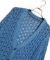 HARE (ハレ) ニットカーディガン ブルー サイズ:FREE：4000円