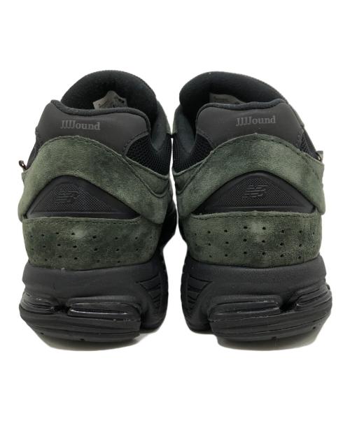 NEW BALANCE（ニューバランス）NEW BALANCE (ニューバランス) JJJJound (ジョウンド) M2002RXY グリーン×ブラック サイズ:24.5 CMの古着・服飾アイテム