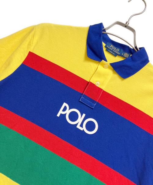 POLO RALPH LAUREN（ポロ・ラルフローレン）POLO RALPH LAUREN (ポロ・ラルフローレン) 半袖ポロシャツ イエロー サイズ:Lの古着・服飾アイテム