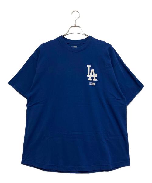 New Era（ニューエラ）New Era (ニューエラ) 半袖カットソー ネイビー サイズ:Ｌ 未使用品の古着・服飾アイテム